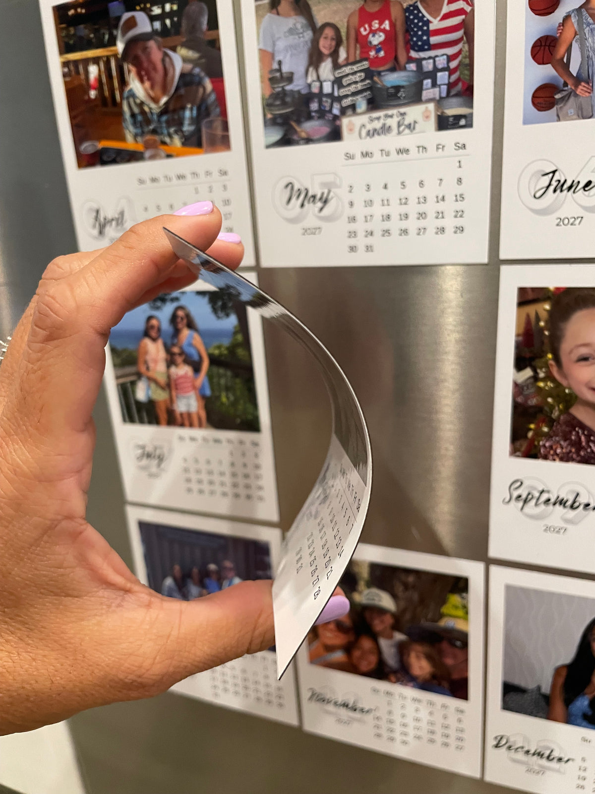 2027 Calendar- Flexible Magnets