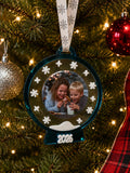 Snowglobe Custom Photo Ornament
