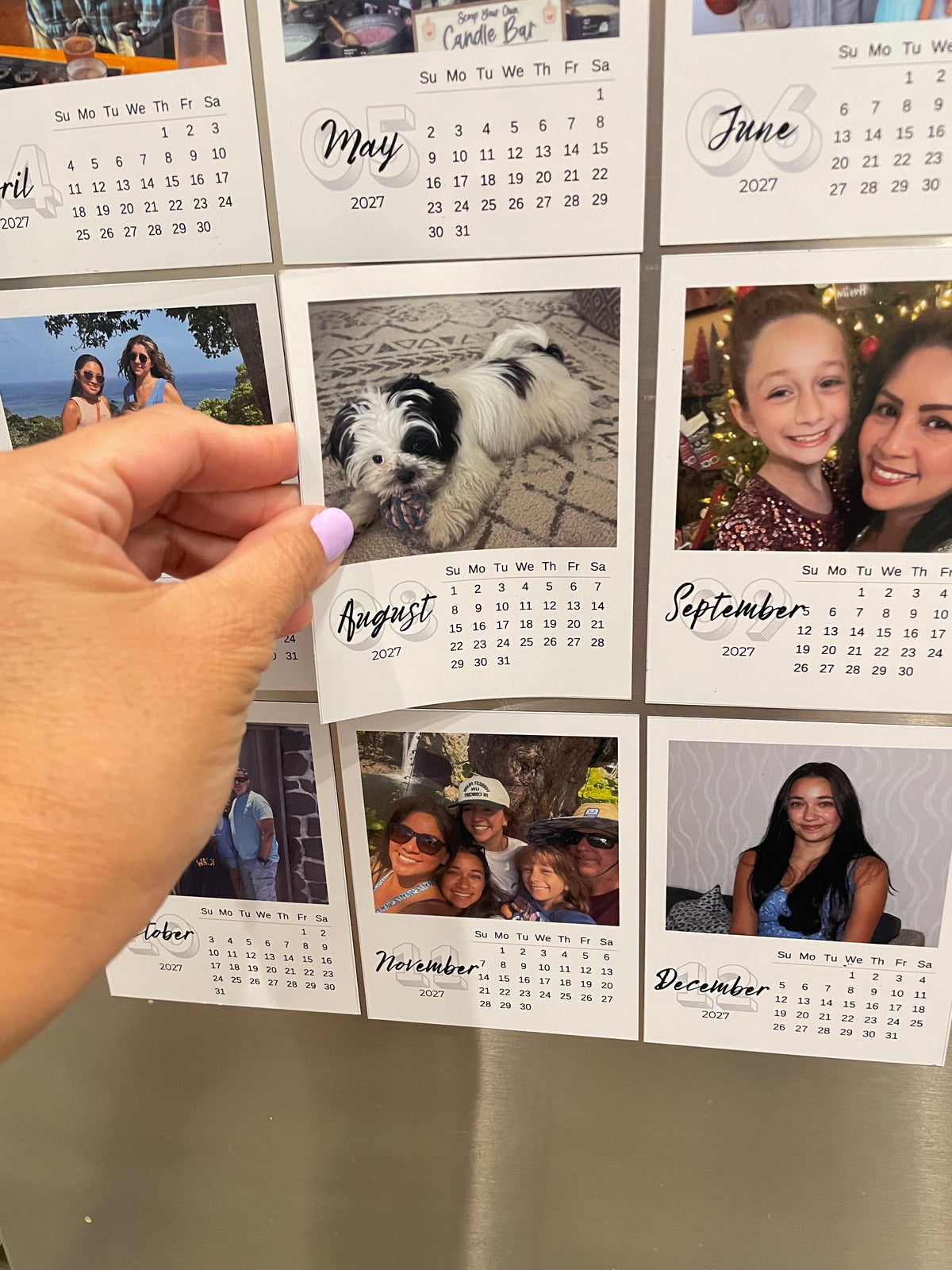 2027 Calendar- Flexible Magnets