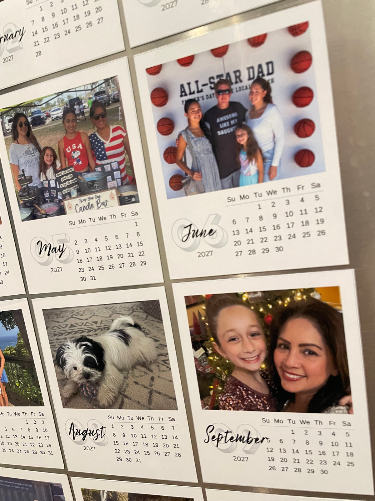 2027 Calendar- Flexible Magnets