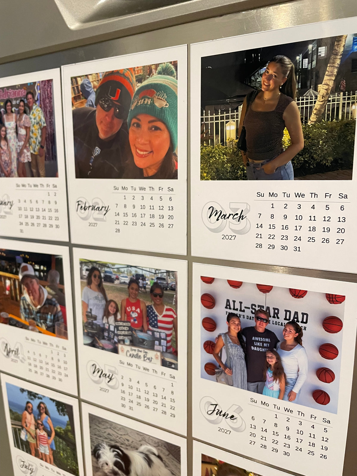 2027 Calendar- Flexible Magnets