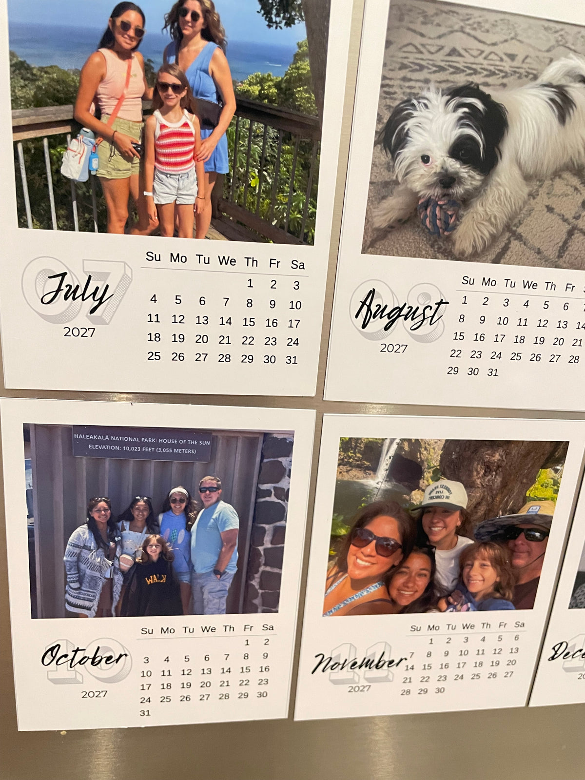 2027 Calendar- Flexible Magnets