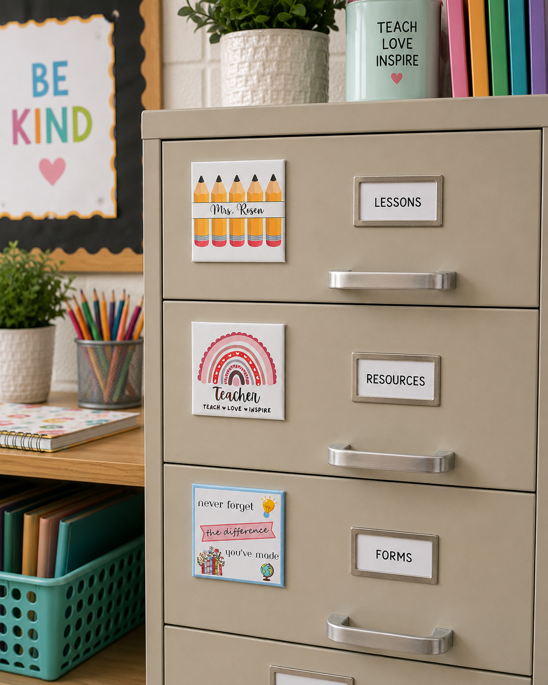 Personalized Teacher Magnets