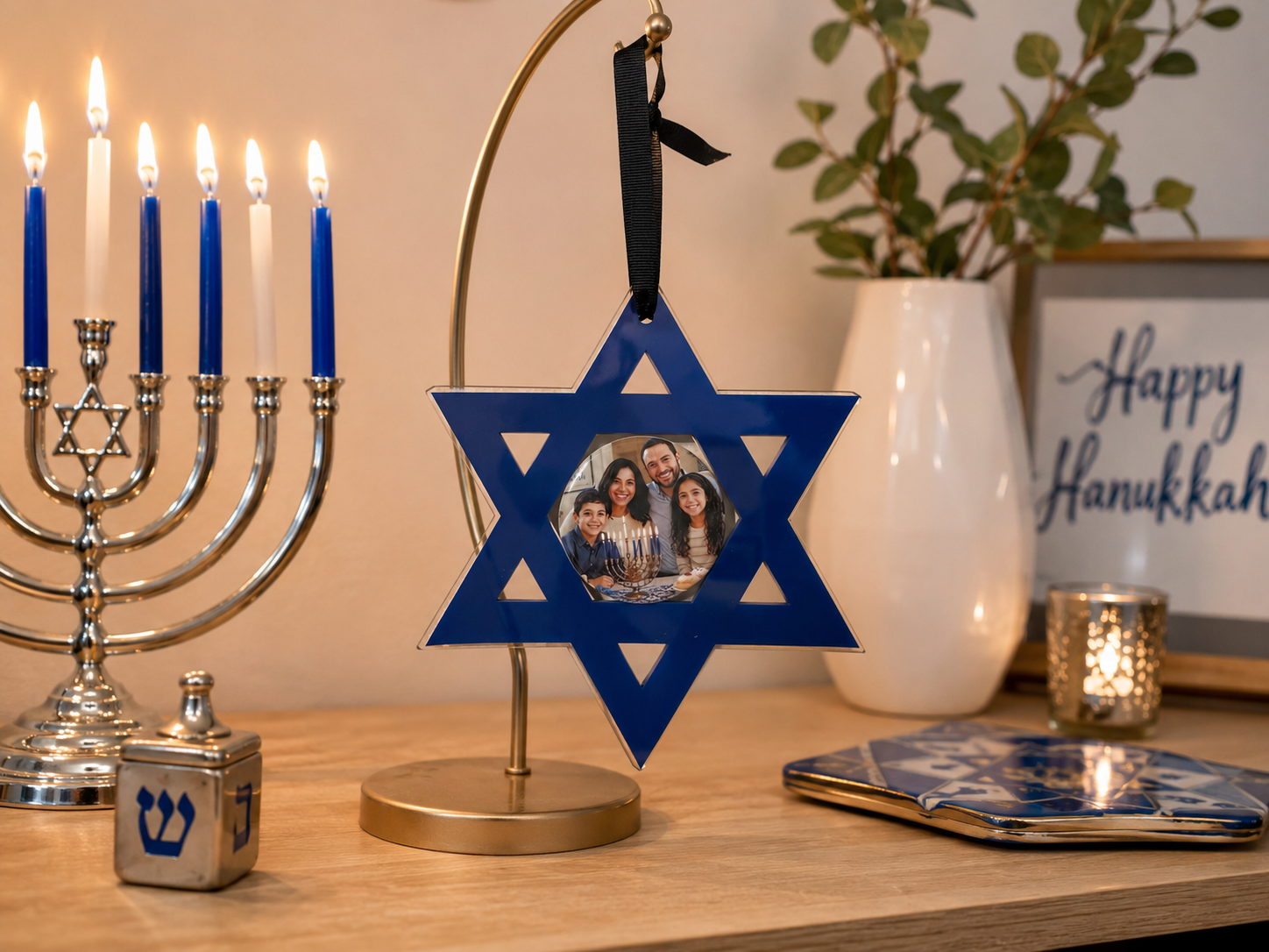 Hanukkah Photo Keepsake