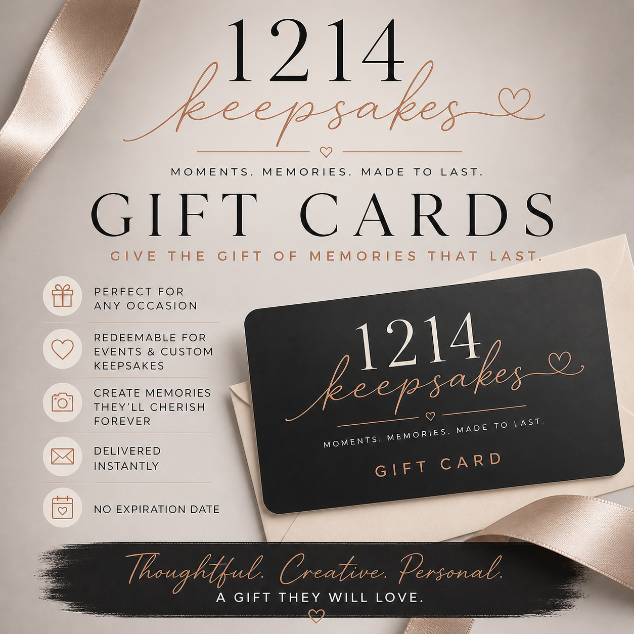 1214 Keepsake Digital Gift Card